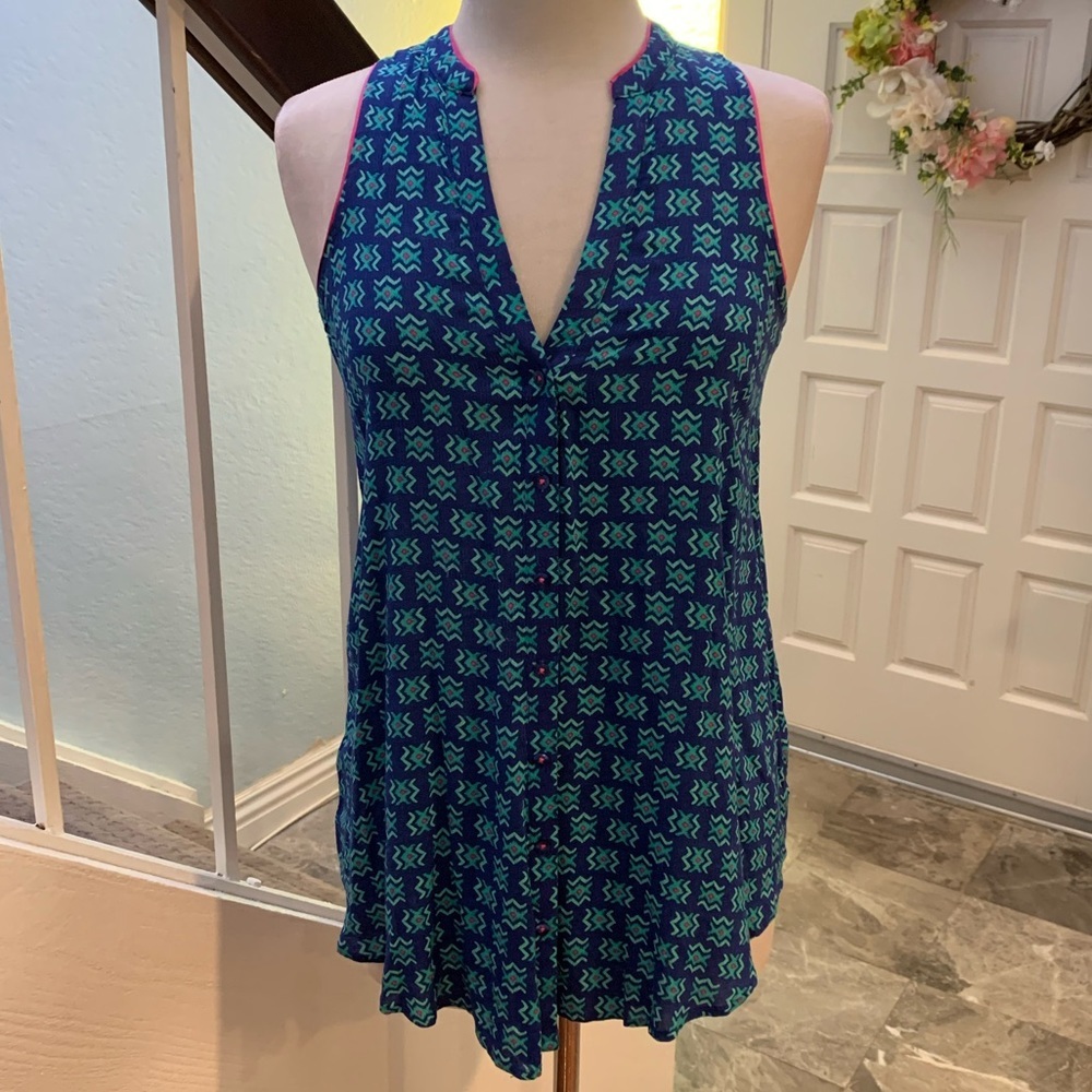 Anthropologie MAEVE Button-Up Top • Sz 2